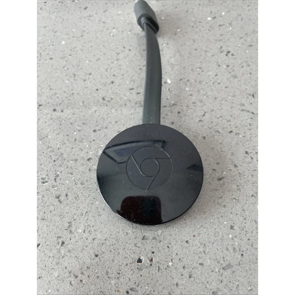 Google Chromecast 2nd Generation Black Portable HDMI Streaming Media Player
